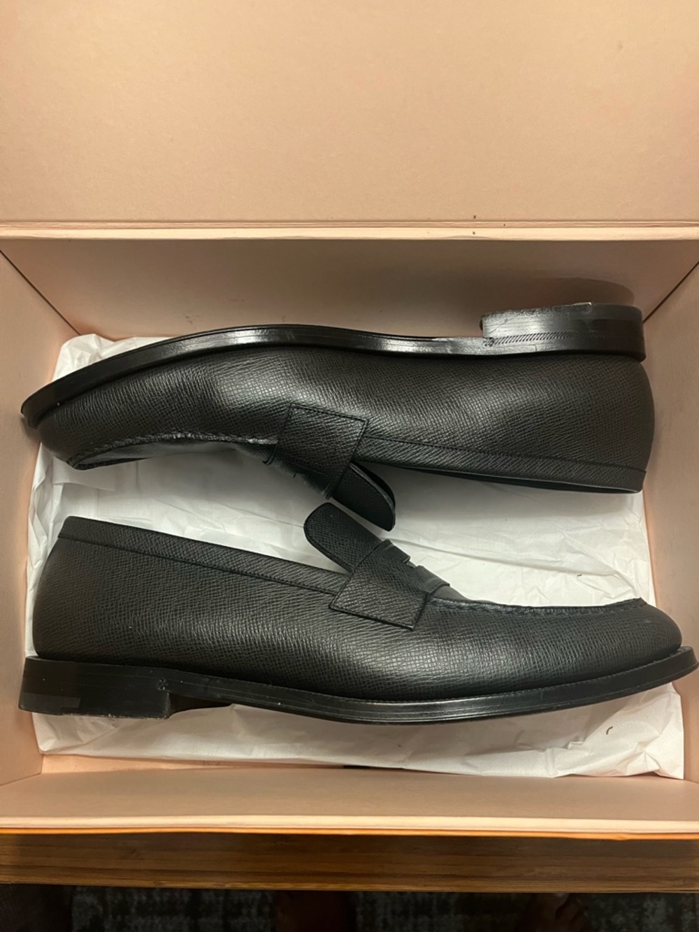Louis Men’s Sorbonne Leather Loafers size 12